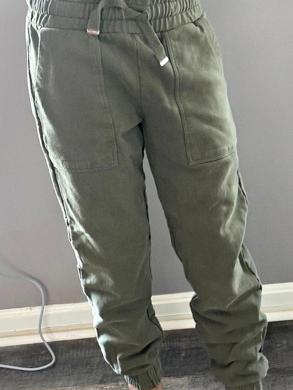 AllSaints Lucia Joggers in Green Size Small
